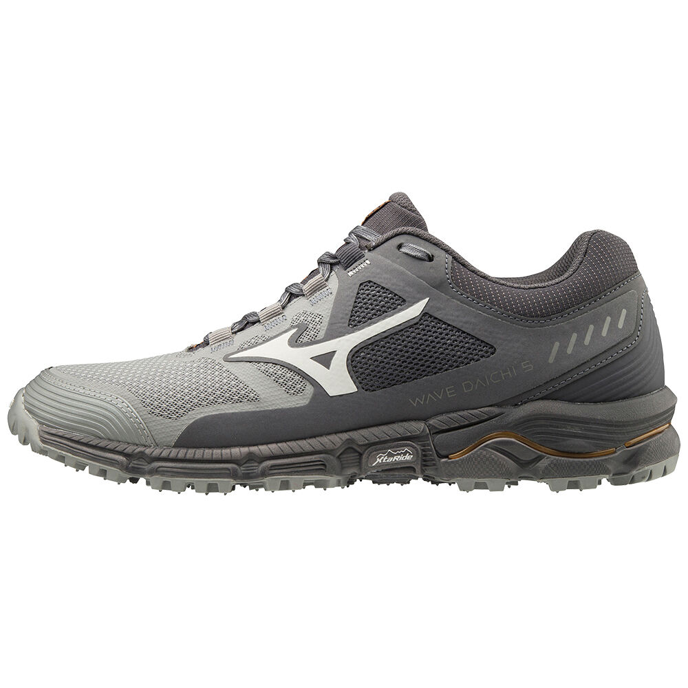 Scarpe Da Trail Running Mizuno Wave Daichi 5 Uomo - Grigie - 23490-KJXN